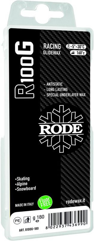 Rode Racing Glider Paraffin 180g Glidvalla, GRAPHITE