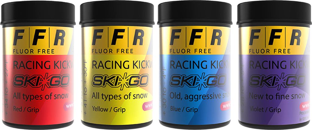 Skigo FFR Racing Grip 45 g Fästvalla, BLUE