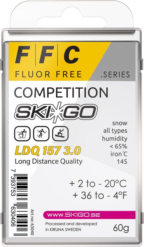 Skigo FFC Glider LDQ 157 3.0 Paraffin 60 g Glidvalla, LDR