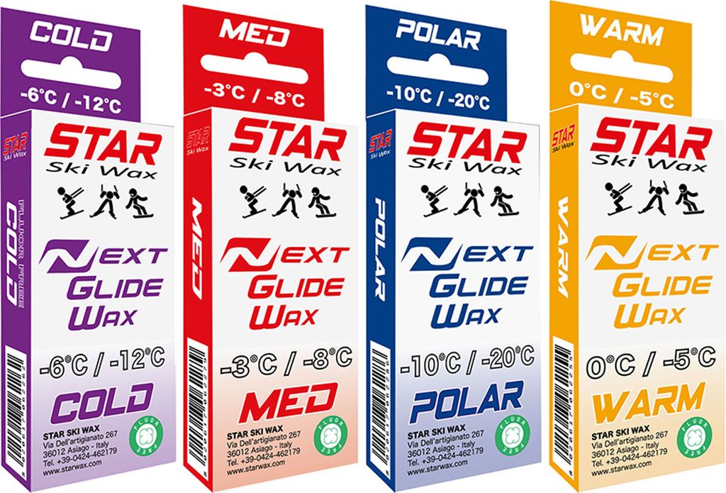 Star NEXT Glide Wax Paraffin 60g Glidvalla, COLD