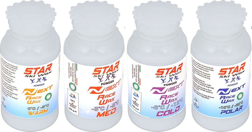 Star NEXT Race Powder 100g Glidvalla, COLD