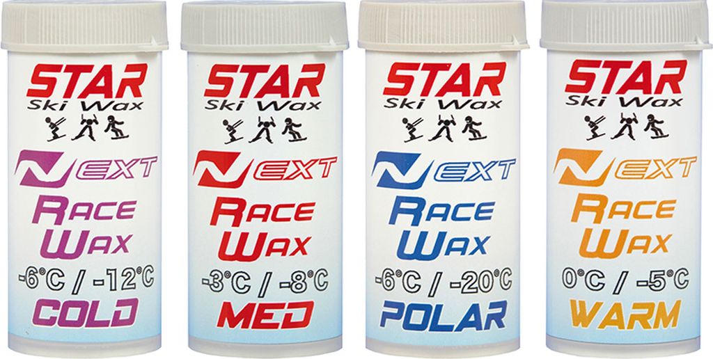 Star NEXT Race Wax Powder 28g Glidvalla, COLD
