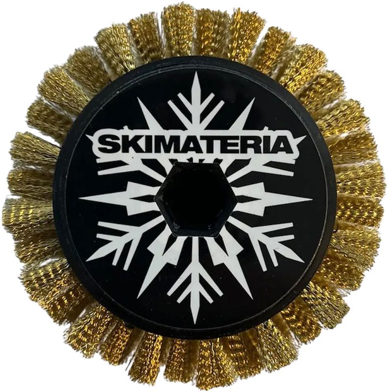 Skimateria Rotoborste Mässing Vallatillbehör, ONE SIZE