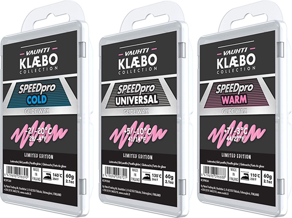 Klaebo Speed Pro Paraffin 60 g Glidvalla, COLD