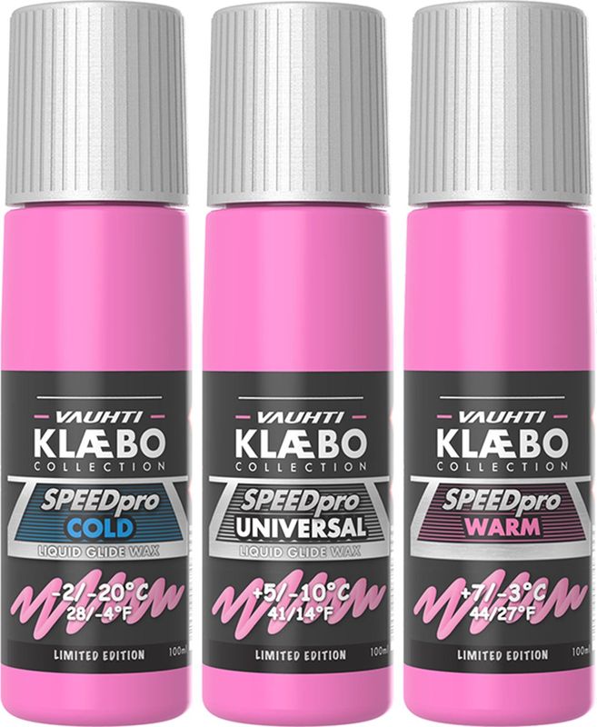 Klaebo Speed Pro Liquid 100 ml Glidvalla, COLD