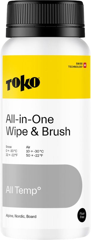 Toko All-In-One Wipe and Brush Vallatillbehör, ONE SIZE