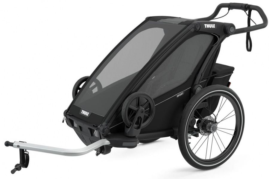 Alternativ bild 0 för Thule Chariot Sport 1 cykelvagn, midnight black
