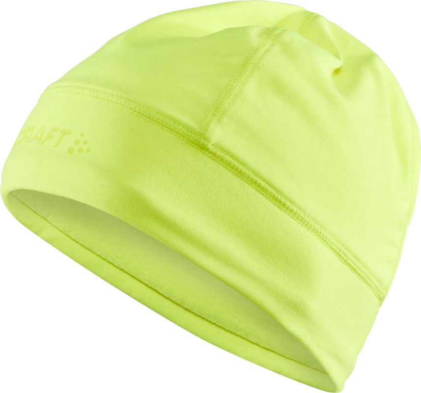 Produktfoto för Craft Core Essence Thermal Hat Limegrön polyester S/M
