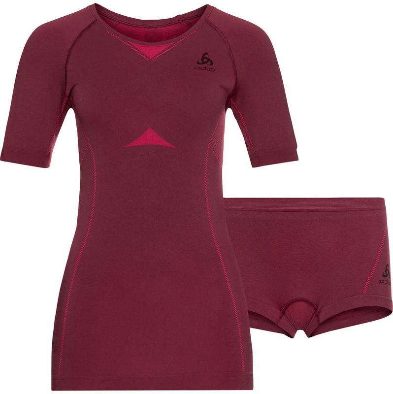 Odlo Set Fundamentals Performance Light W Underställ Set Raspberry/Pink, XS