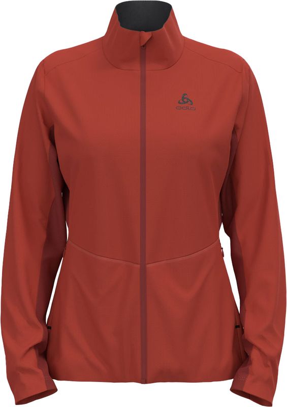 Odlo Jacket Markenes  W Längdskidjacka Cinnabar/Spiced Apple
