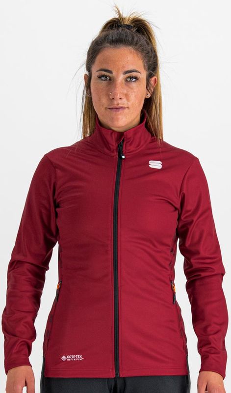 Sportful Squadra Jacket W Längdskidjacka Red Rumba, S