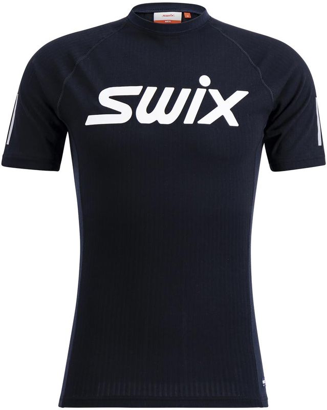 Swix Roadline Racex SS M T-shirt Black/Dark Navy, XXL
