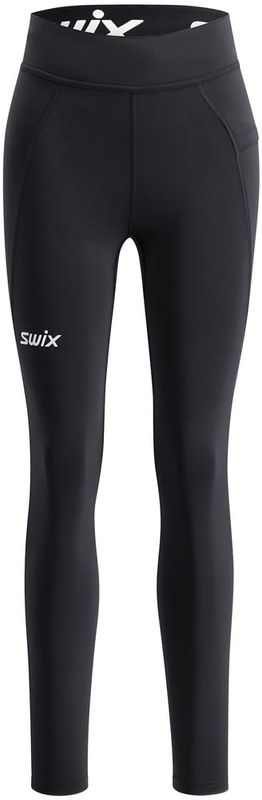 Swix Pace High Waist Tights W L&ouml;partights Black, XS