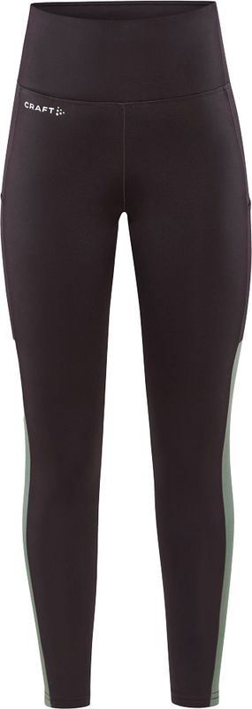 Craft ADV Essence High Waist Warm Tights W Löpartights Slate/Thyme, XL
