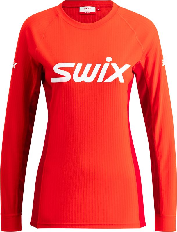 Swix RaceX Classic Long Sleeve W Underst&auml;ll Tr&ouml;ja Fiery Red
