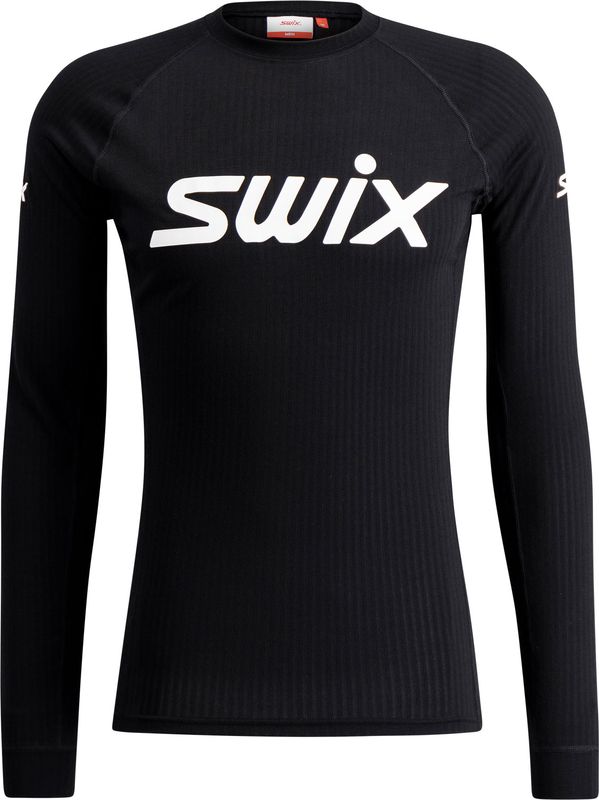 Swix RaceX Classic Long Sleeve M Underställ Tröja Jet Black, XL