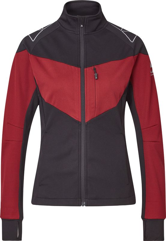 Fischer Åsarna 3 Jacket W Längdskidjacka Burgundy, XS