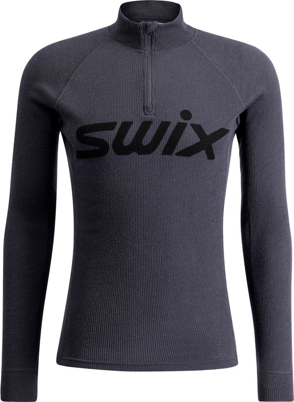 Swix RaceX Merino Half Zip M Underställ Tröja Phantom