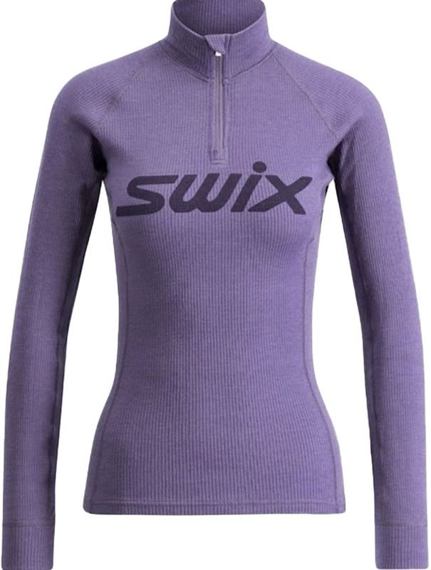 Swix RaceX Merino Half Zip W Underställ Tröja Dusty Purple, L