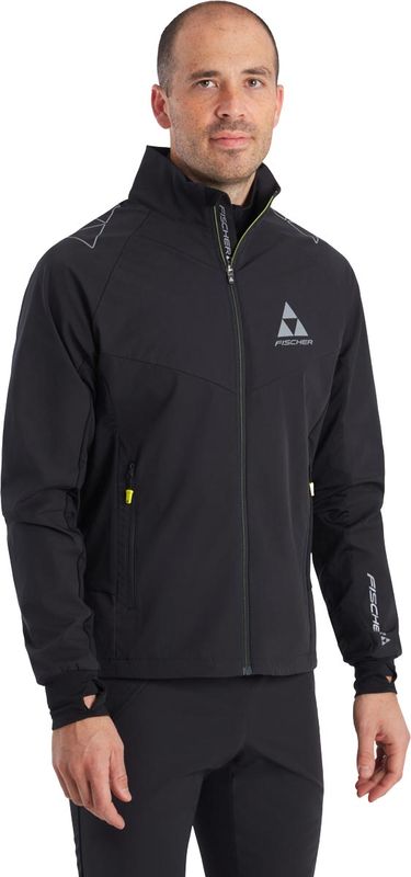 Fischer Mora Speed Jacket M Längdskidjacka Black