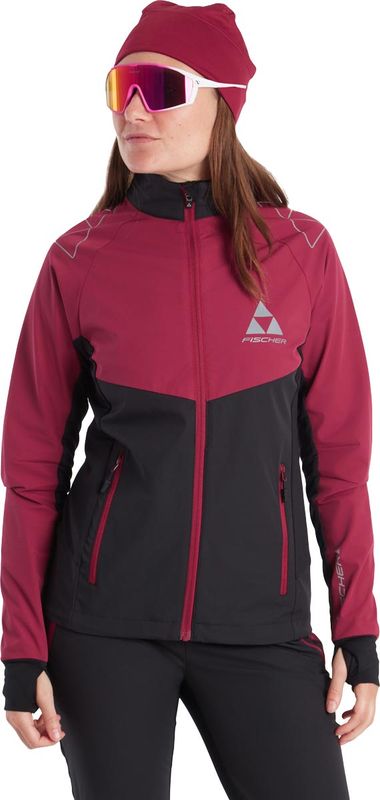 Fischer Mora Speed Jacket W Längdskidjacka Pink Mulberry