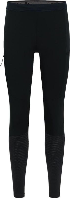 Odlo Zeroweight Pro Performance Wool Windproof XC Tights M Tights Black, XL