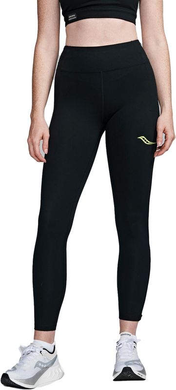 Saucony Elite Tight W Löpartights Black Elite, L