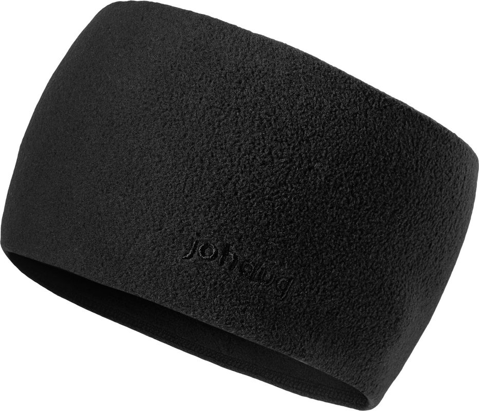 Johaug Fusion Fleece Headband 2.0 W Pannband Black, ONE SIZE