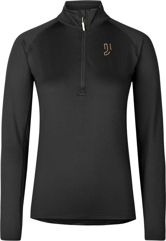 Johaug Elemental Half Zip W Mellanlager Tröja Black, M