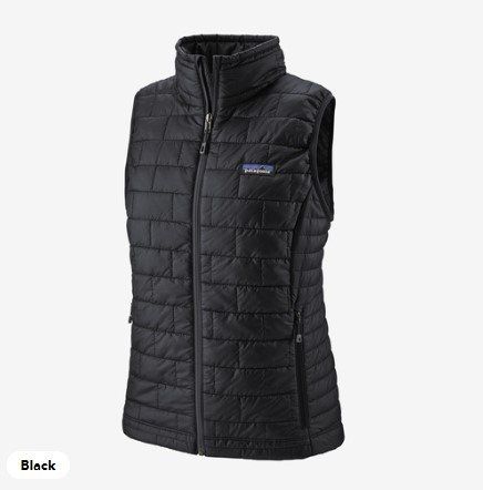 Produktfoto för Patagonia Nano Puff Vest Women Black