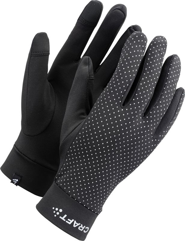 Craft Lumen Fleece Glove 2 U Löparhandskar Black, L