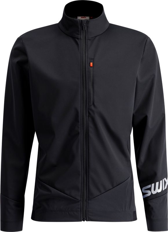 Swix Quantum Windstopper Jacket M L&auml;ngdskidjacka Jet Black