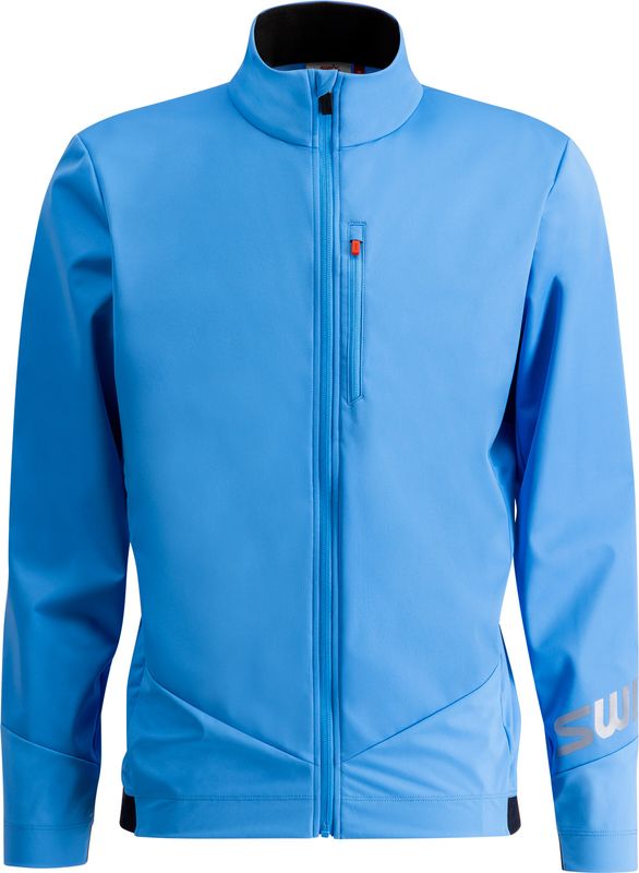 Swix Quantum Windstopper Jacket M L&auml;ngdskidjacka Azure Blue
