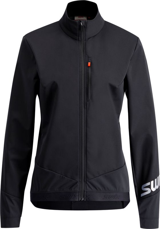 Swix Quantum Windstopper Jacket W Längdskidjacka Jet Black