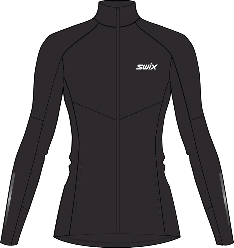 Swix Nordic XC Jacket -25 W Längdskidjacka Jet Black