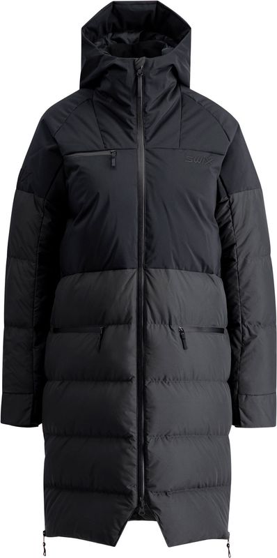 Swix Horizon Down Parka W Övrigt Jet Black, L