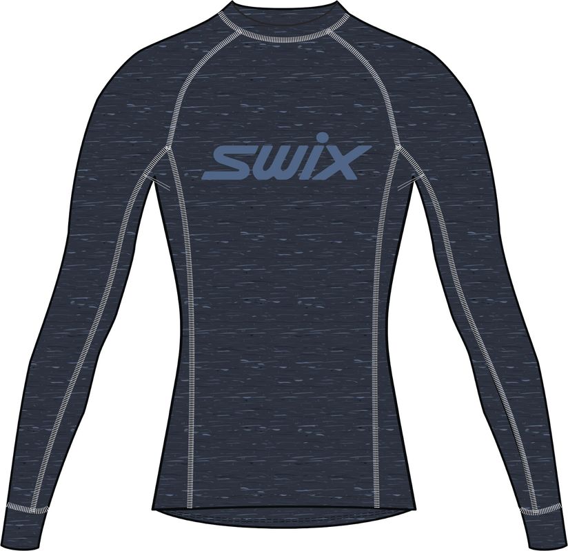 Swix RaceX Merino LS M Underst&auml;ll Tr&ouml;ja Dark Navy