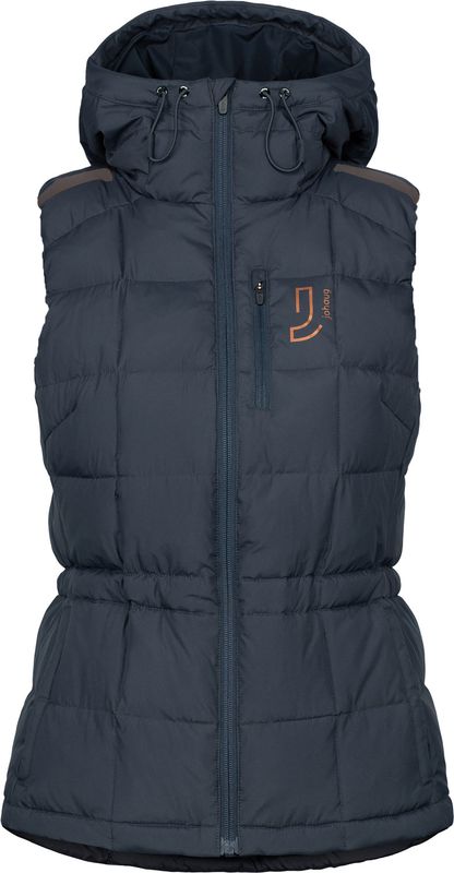 Johaug Adapt Down Vest W Löparväst Dark Blue, L