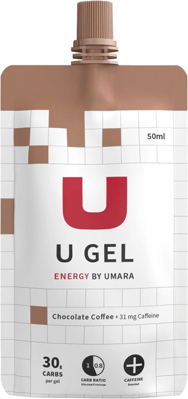 Umara U Gel Skruvkork 50ml Energigel, CHOCO COFFEE+