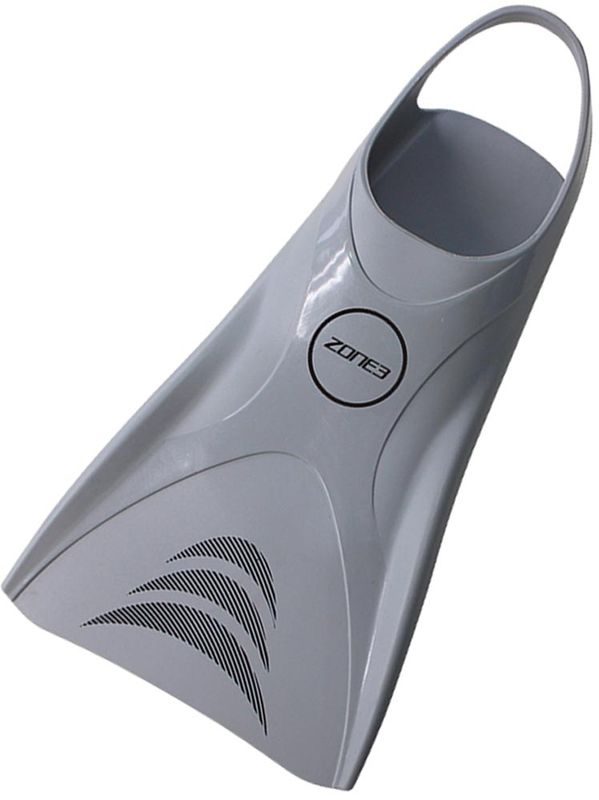 Zone3 Silicone V-Flex Ergo Swim Training Fins Tillbehör Silver, S