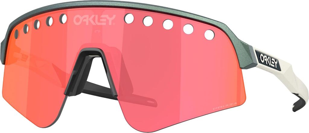 Oakley Sutro Lite Sweep Sportglasögon Matte Silver Blue Colorshift w/ Prizm Trail Torch