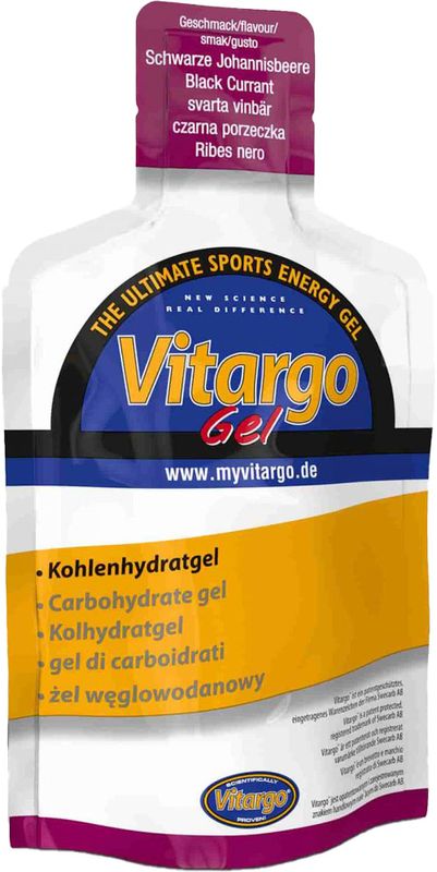Vitargo Gel Koffeinfri 45g Energigel, BLACK CURRANT