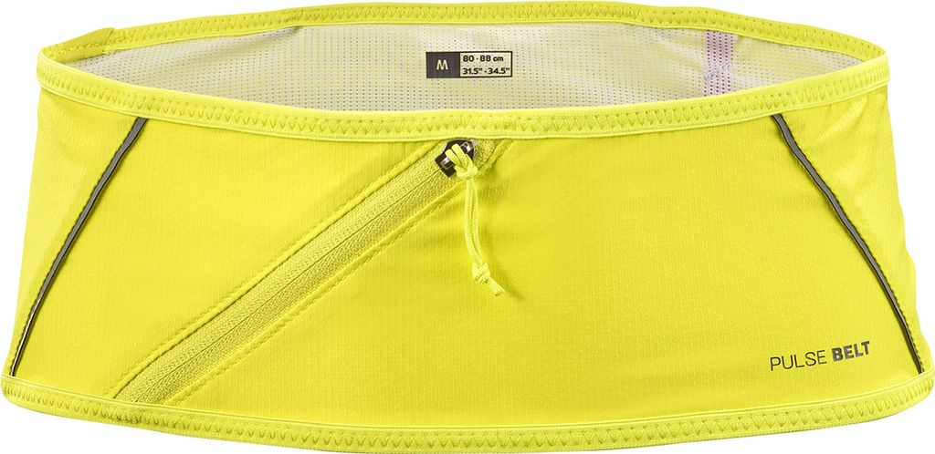 Salomon Pulse Belt U Midjebälte Sulphur Spring/Glacier Gray, XS