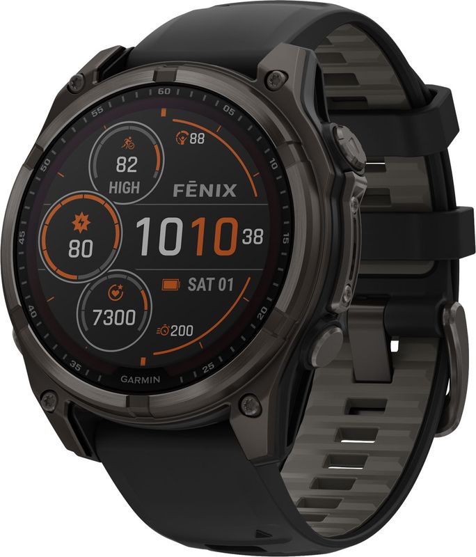 Produktfoto för Garmin Fenix 8 Solar Sapphire 47 mm