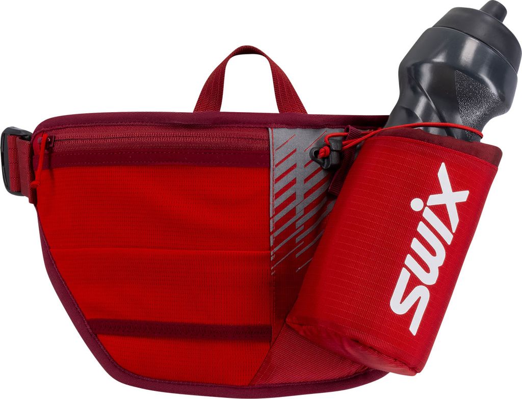 Swix Vantage Bottle Belt Midjebälte Swix Red, OZ