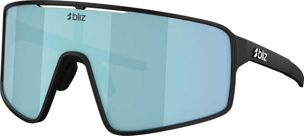 Bliz P001S Sportglasögon Matt Black w/ Smoke Ice Blue Multi