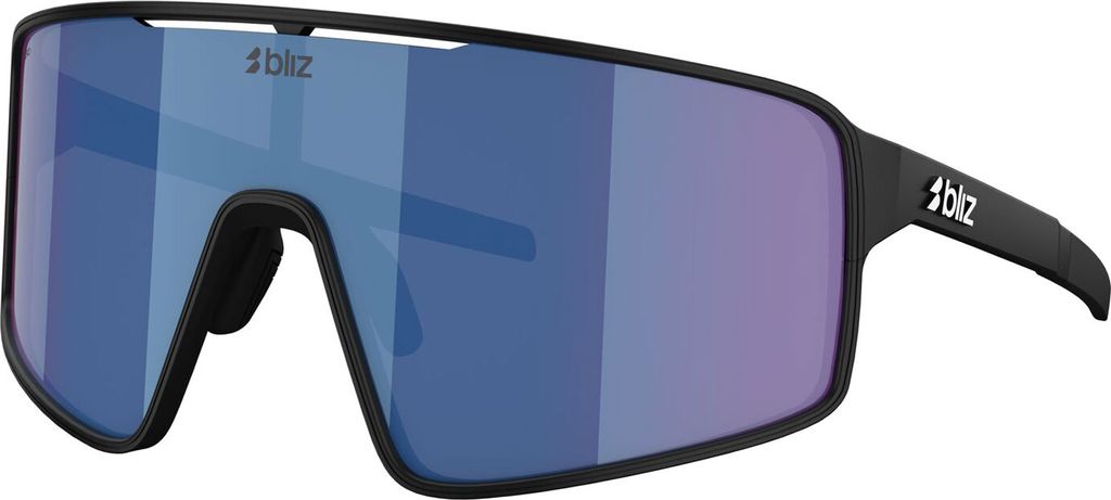 Bliz P001 Sportglasögon Matt Black w/ Grey Blue Mirror