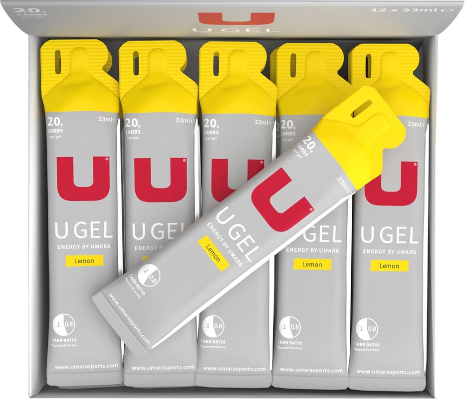 Umara U Gel 33ml 12-pack Energigel, CITRON
