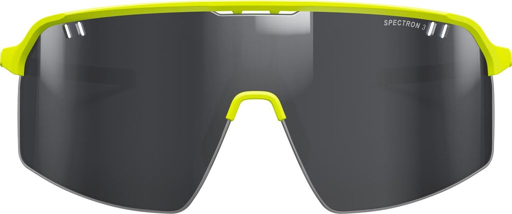 Julbo Intensity Spectron Sportglasögon Matt Fluorescent Yellow w/ Smoke Silver Flash