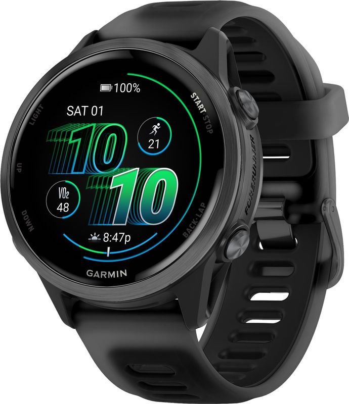 Garmin Forerunner 570 Amoled 42 mm Pulsklocka Black